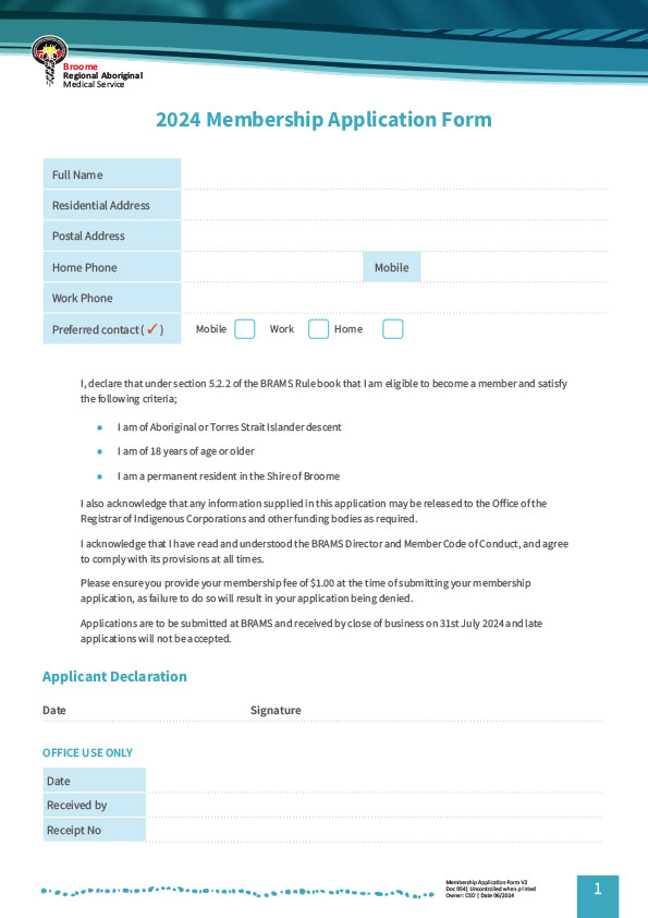 Membership Form